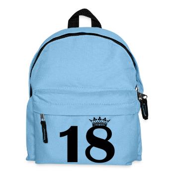 18 crowns - Kids' Backpack - light blue - Front