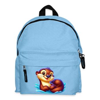 Otter - Kids' Backpack - light blue - Front