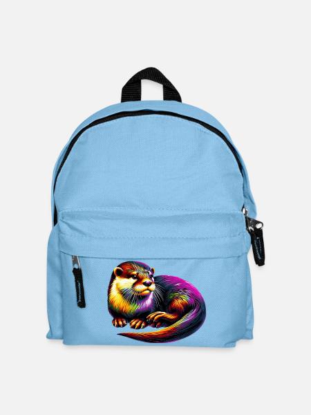 Otter - Kinder Rucksack - Hellblau