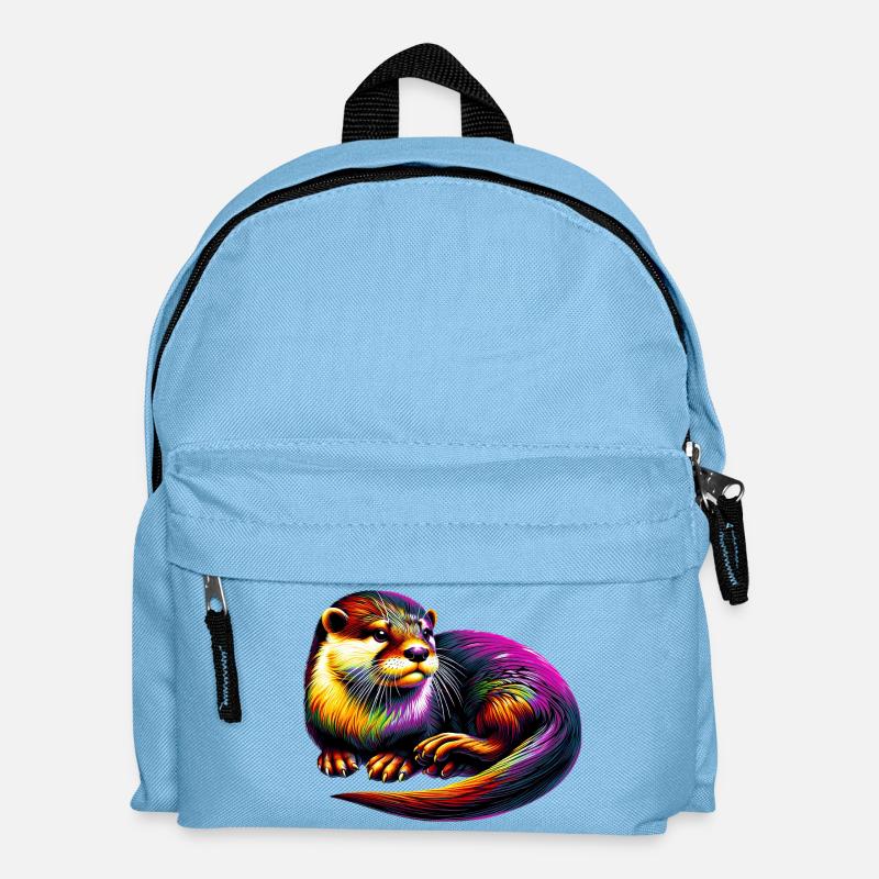 Otter - Kinder Rucksack - Hellblau
