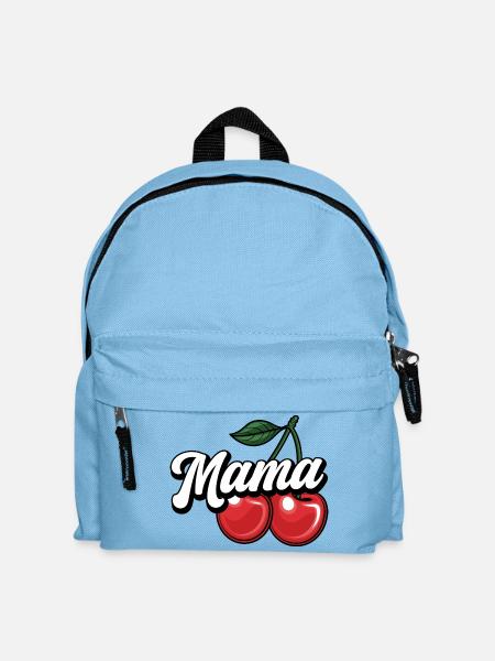 Mama Cherry – Sweet & Stylish Mama Design - Kids' Backpack - light blue