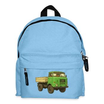 W50 GDR Truck - Kids' Backpack - light blue - Front