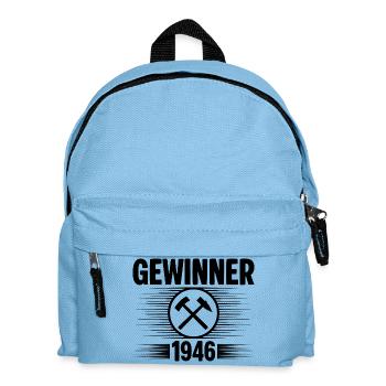 Erzgebirge Gewinner - Kinder Rucksack - Hellblau - Vorne