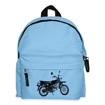Deux temps dans le sang - Sac à dos Enfant - bleu clair - Devant