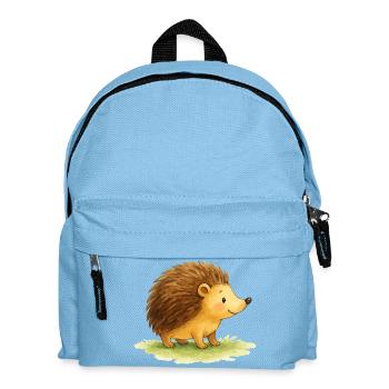 Hedgehog Comic - Kids' Backpack - light blue - Front