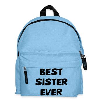 Best Sister Ever - Meilleure Sœur  - Sac à dos Enfant - bleu clair - Devant