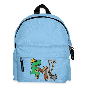 Emil Construction site croki with tools - Kids' Backpack - light blue - Front