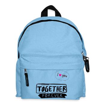 Together Forever - Kids' Backpack - light blue - Front