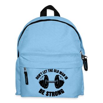 Ne laisse pas entrer le vieux - Sac à dos Enfant - bleu clair - Devant