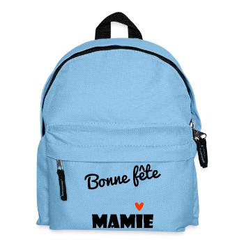 HAPPY BIRTHDAY GRANDMA. GRANNY. MAMMA. GRANDMOTHER - Kids' Backpack - light blue - Front