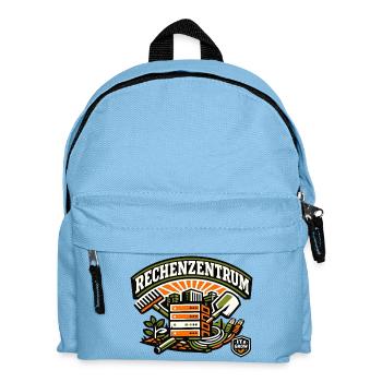 Rechenzentrum IT-Wachstum - Kinder Rucksack - Hellblau - Vorne