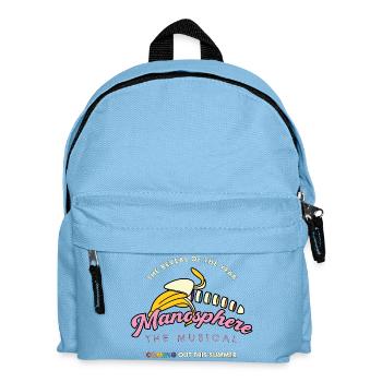 Manosphere The Musical - Kids' Backpack - light blue - Front