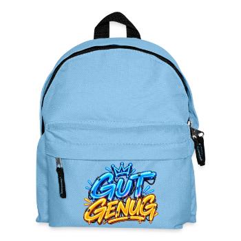Gut Genug  - Kinder Rucksack - Hellblau - Vorne