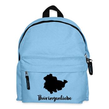 Thüringen Liebe - Kinder Rucksack - Hellblau - Vorne