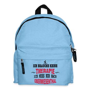THERAPIE Oberwiesenthal - Kinder Rucksack - Hellblau - Vorne