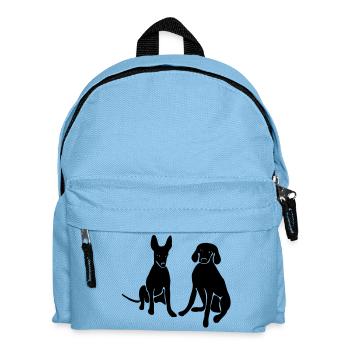 honden - Kids' Backpack - light blue - Front