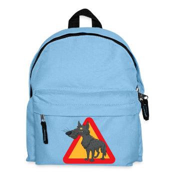 loup - Sac à dos Enfant - bleu clair - Devant