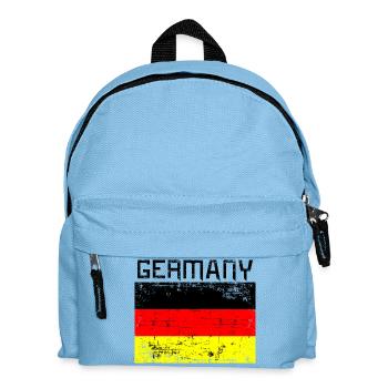 Germany Deutschland - Kids' Backpack - light blue - Front