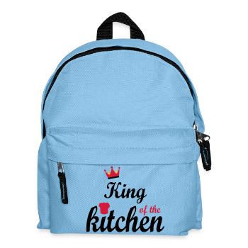 kochen - Kinder Rucksack - Hellblau - Vorne