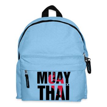 Muay Thai! - Kids' Backpack - light blue - Front