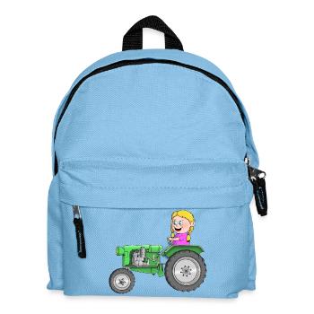 Enfants de tracteur - Sac à dos Enfant - bleu clair - Devant