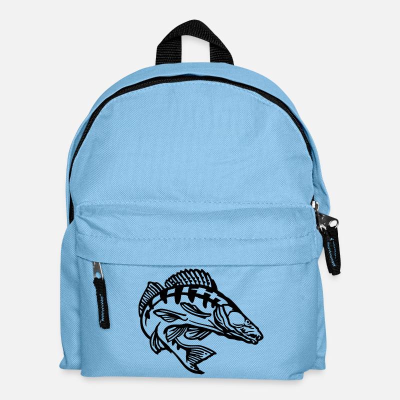 zander_2 - Sac à dos Enfant - bleu clair