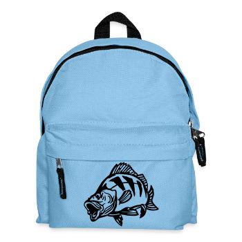 barsch_jagt - Kinder Rucksack - Hellblau - Vorne