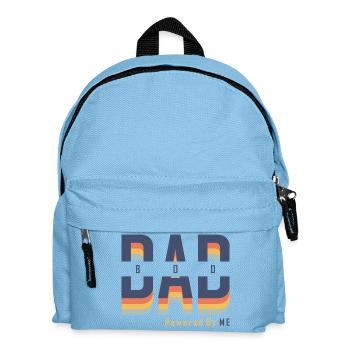 Dad Bod powered by Me - Kinder Rucksack - Hellblau - Vorne