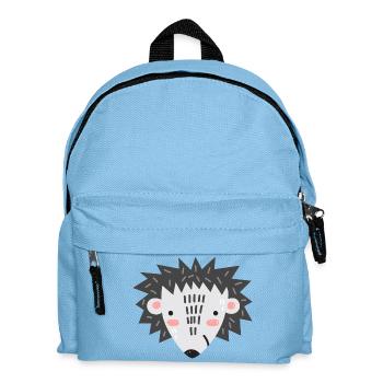 Igel "Max" - Kinder Rucksack - Hellblau - Vorne