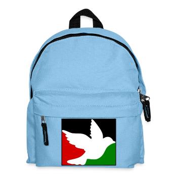 Free palestine - Sac à dos Enfant - bleu clair - Devant