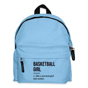 Basketball Basketball Basketball - Sac à dos Enfant - bleu clair - Devant