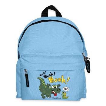 "Chill out" Dino - Kids' Backpack - light blue - Front