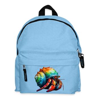Bernard-l'ermite - Sac à dos Enfant - bleu clair - Devant