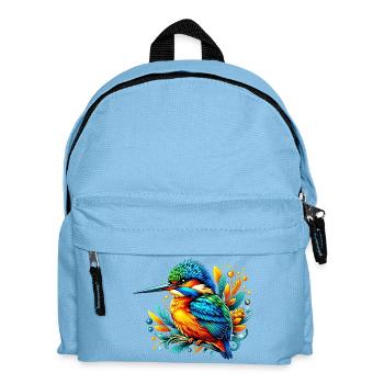 Martin-pêcheur - Sac à dos Enfant - bleu clair - Devant