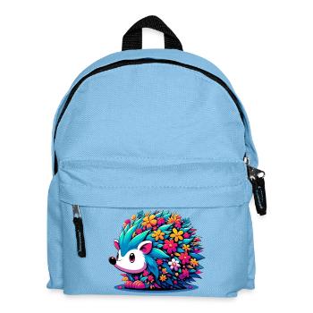 Hedgehog - Kids' Backpack - light blue - Front