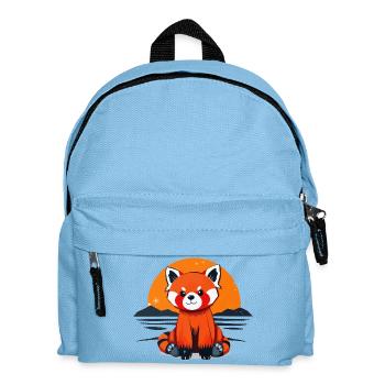 Charming Red Panda - Kids' Backpack - light blue - Front
