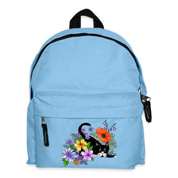 chat - Sac à dos Enfant - bleu clair - Devant