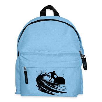 Surfer - Kids' Backpack - light blue - Front