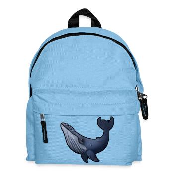 Baleine à bosse - Sac à dos Enfant - bleu clair - Devant