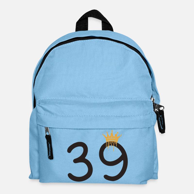 39 - Kids' Backpack - light blue