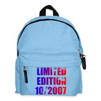 18e anniversaire Edition limitée 10/2007 - Sac à dos Enfant - bleu clair - Devant