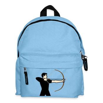 Archer déterminé - Sac à dos Enfant - bleu clair - Devant