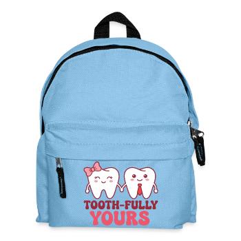 Dentiste assistant dentaire en couple - Sac à dos Enfant - bleu clair - Devant