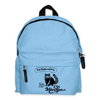 Brother Raccoon - Kids' Backpack - light blue - Front