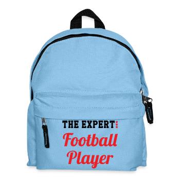 Joueur de Foot Expert : Le Maître du Terrain - Sac à dos Enfant - bleu clair - Devant
