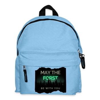 Que le Forst soit avec vous ! - Sac à dos Enfant - bleu clair - Devant