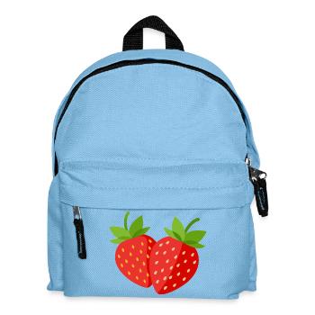 fraise - Sac à dos Enfant - bleu clair - Devant