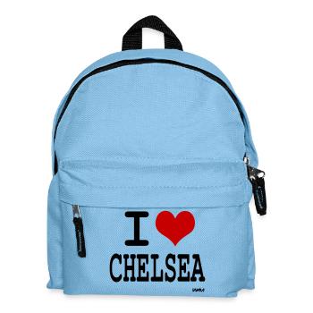 i love chelsea by wam - Kids' Backpack - light blue - Front