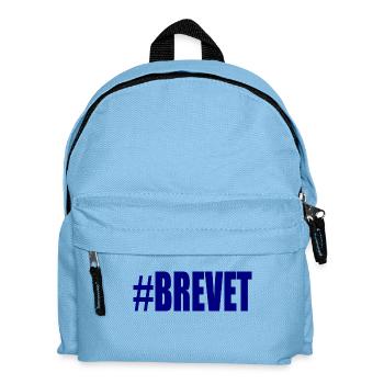 FERRY. BACCALAUREAT. PATENT. DNB. EXAMINATION. WELL DONE - Kids' Backpack - light blue - Front
