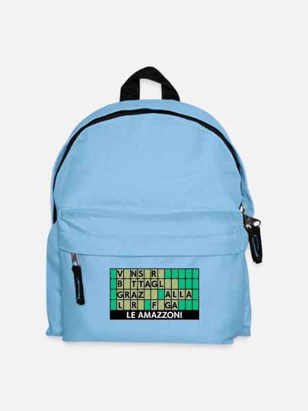 The Wheel of Fortune - Kids' Backpack - light blue